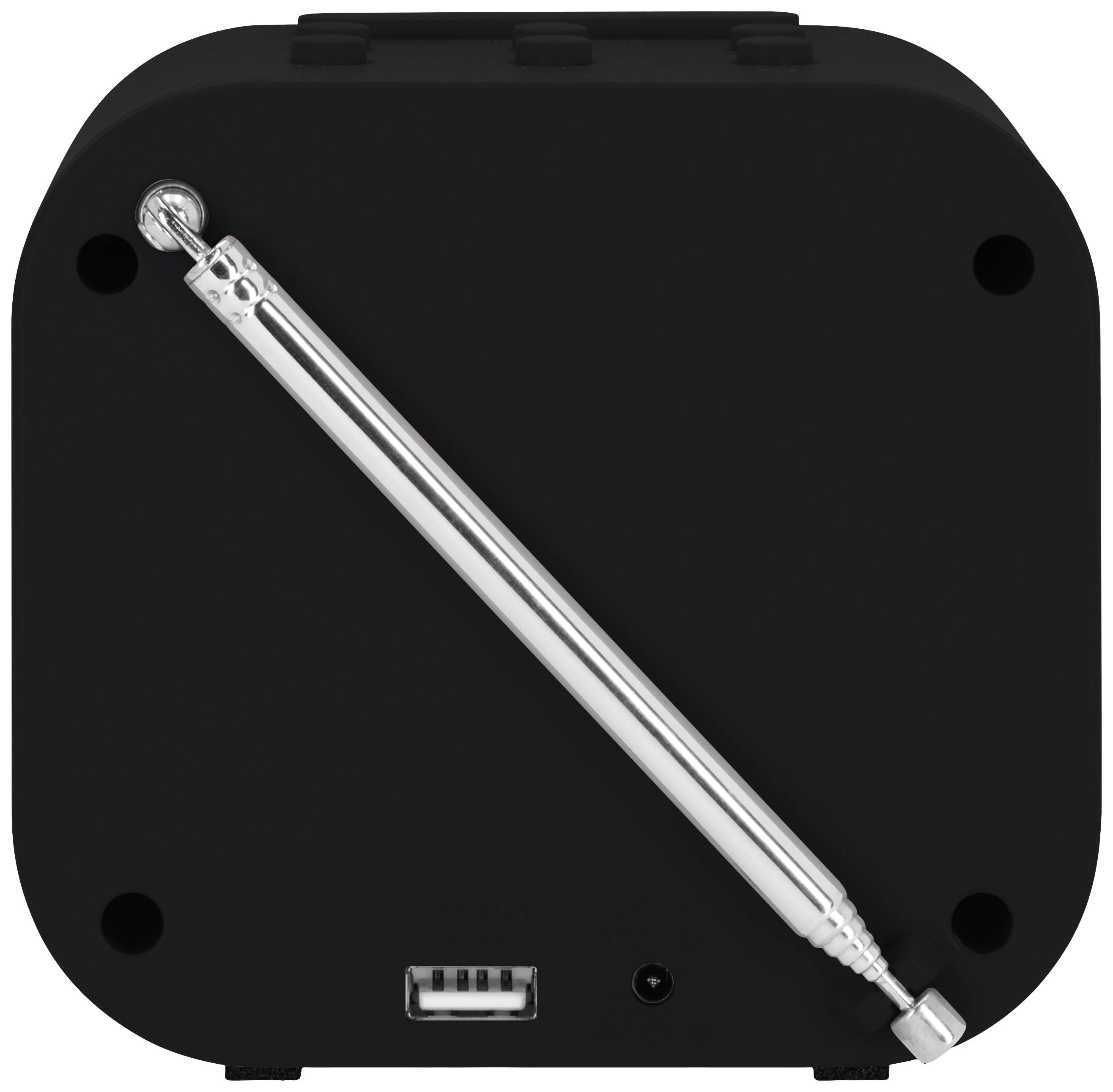 TechniSat TECHNIRADIO 40 Taschenradio DAB+, UKW Weckfunktion, Inkl. Lautsprecherbox Schwarz