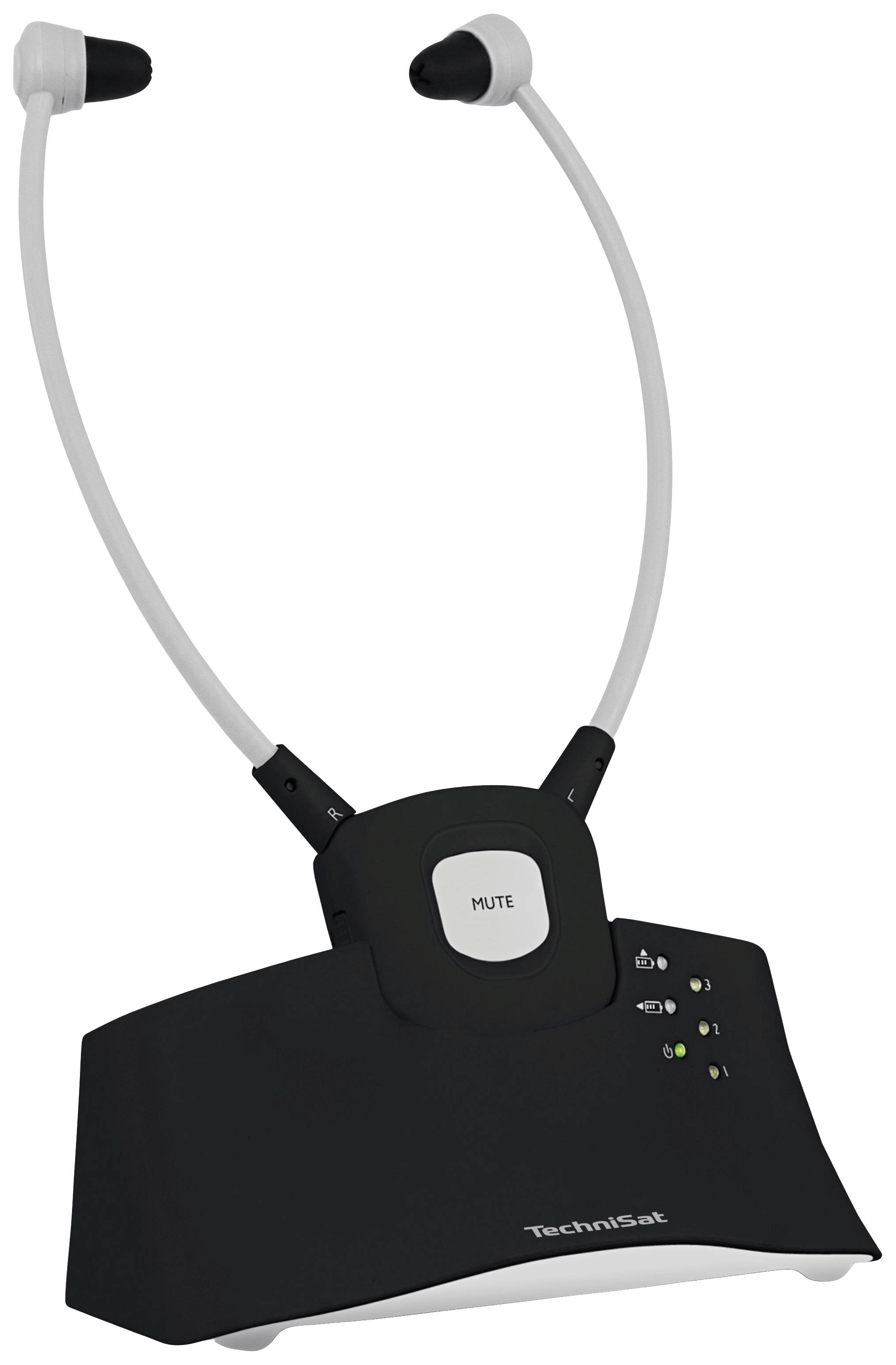 TechniSat STEREOMAN ISI 2 Over Ear Headset Funk Stereo Schwarz