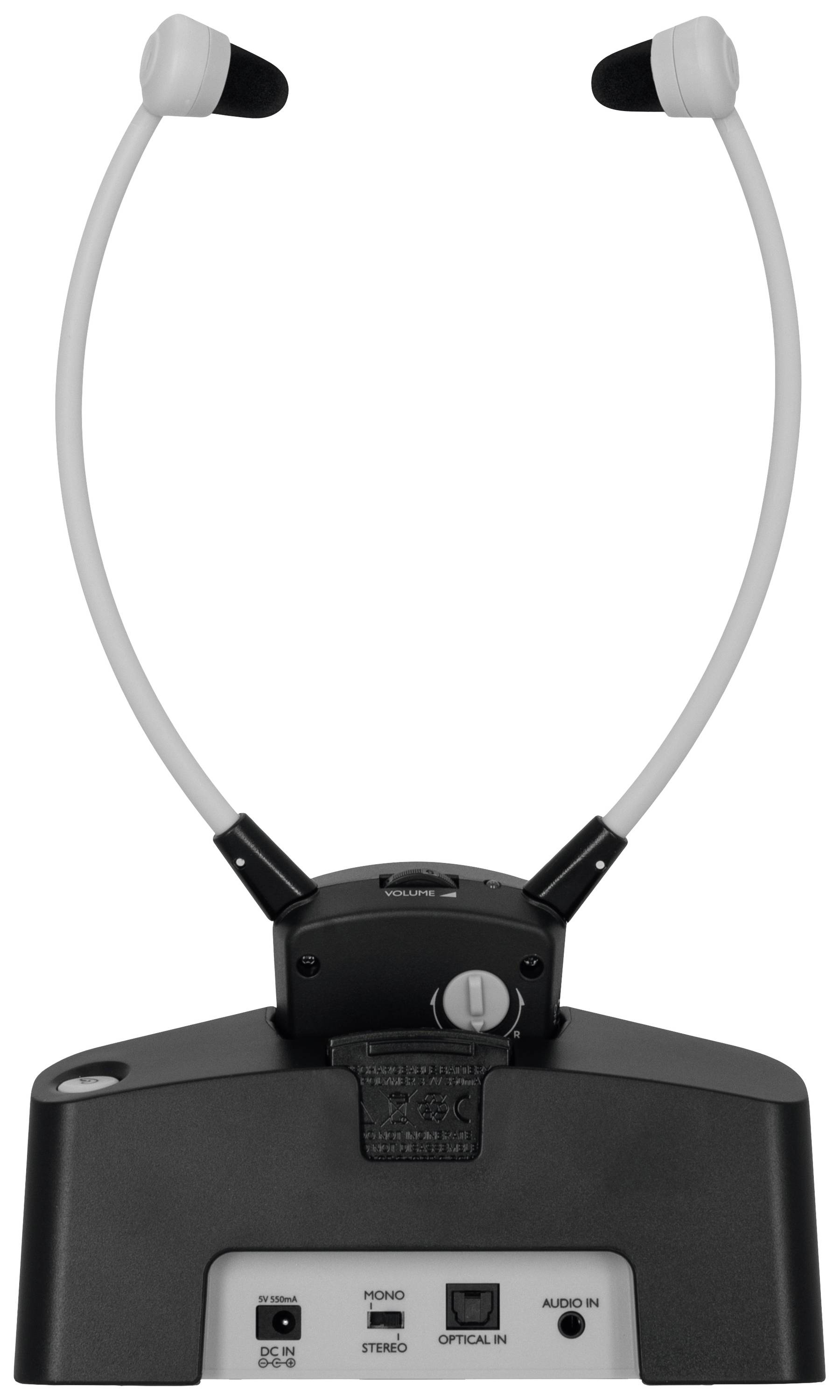 TechniSat STEREOMAN ISI 2 Over Ear Headset Funk Stereo Schwarz