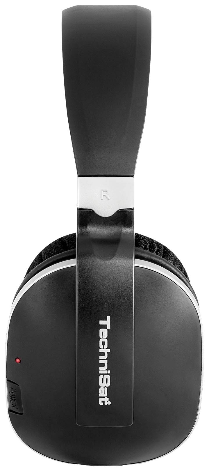TechniSat STEREOMAN 2 Over Ear Kopfhörer Funk Stereo Schwarz/Silber