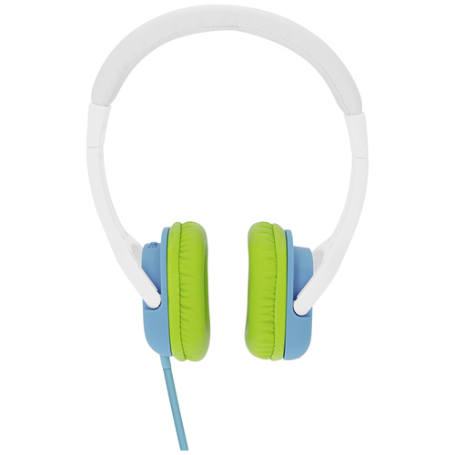 TechniSat TECHNIFANT Hörchen Kinder Over Ear Kopfhörer kabelgebunden Stereo Weiß, Blau, Grün