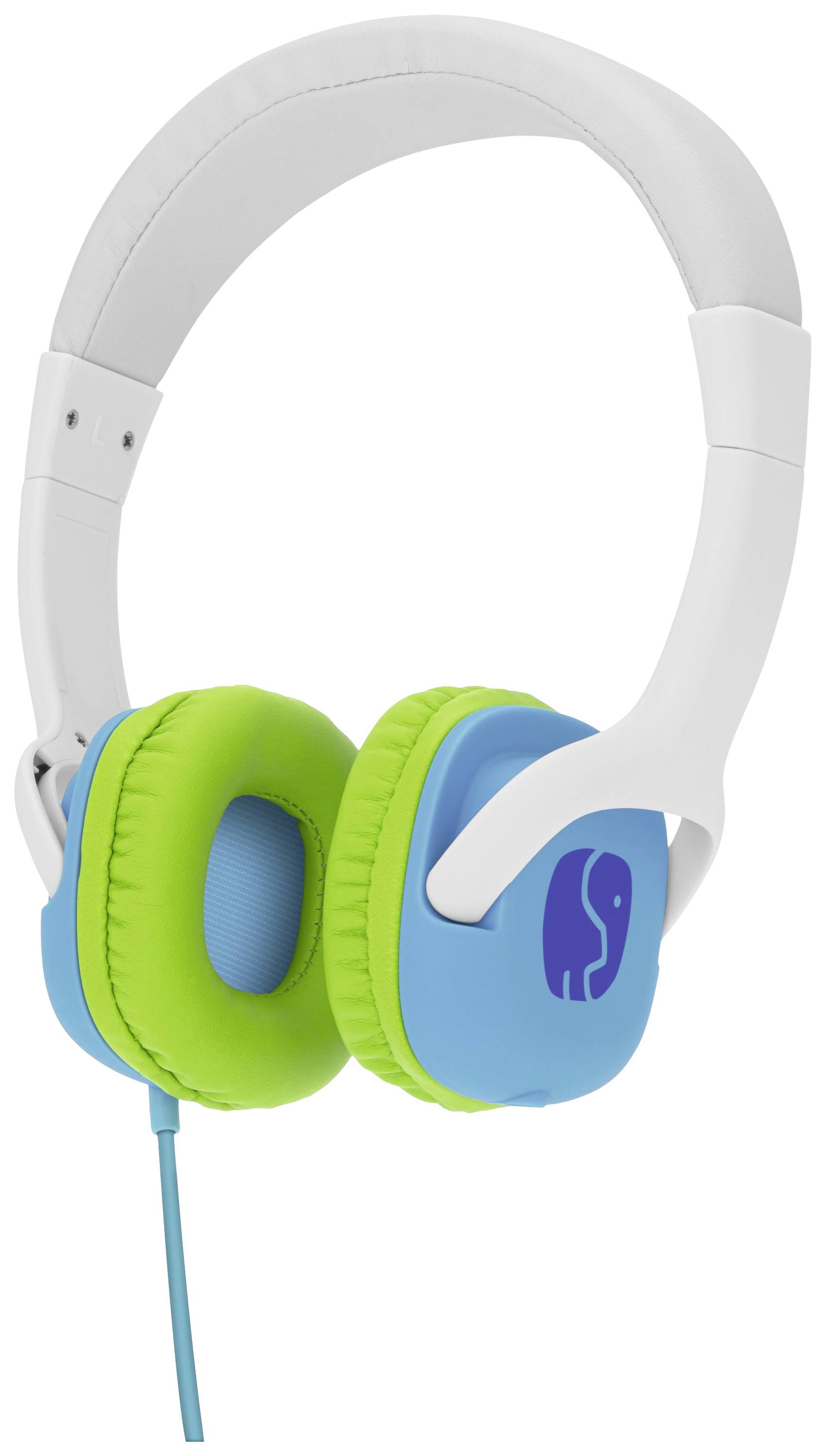 TechniSat TECHNIFANT Hörchen Over Ear Kopfhörer kabelgebunden Stereo Weiß, Blau, Grün Kinder