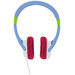 TechniSat TECHNIFANT Hörchen mit Kabel, blau Kinder Over Ear Kopfhörer kabelgebunden Blau, Weiß, R