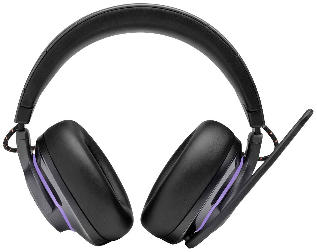 JBL Quantum 810 Over Ear Headset Bluetooth® Schwarz Noise Cancelling, Mikrofon-Rauschunterdrückung Headset, Lautstärkeregelung, Mikrofon-Stummsch