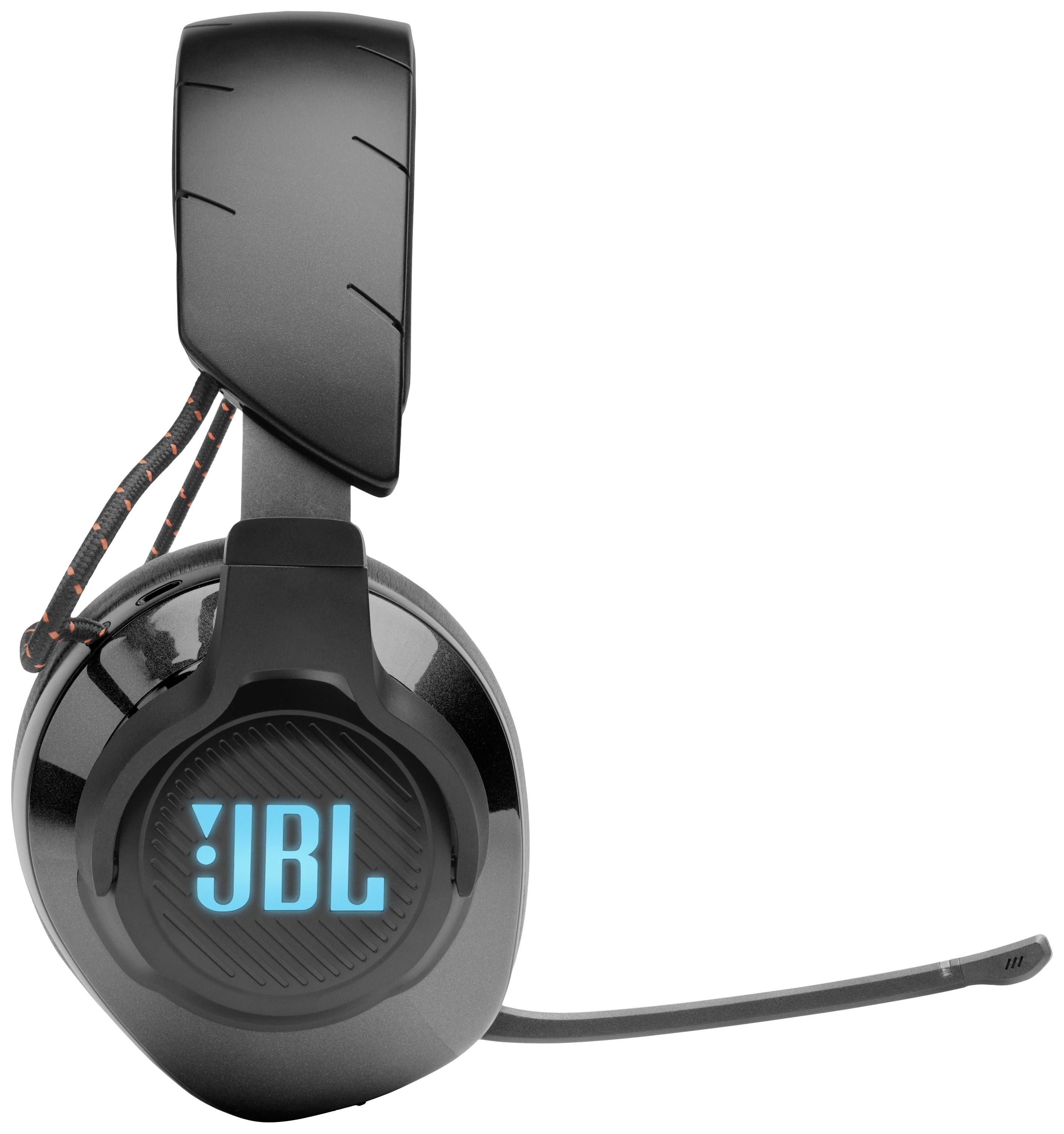 JBL QUANTUM 610 BLK Over Ear Headset Funk Schwarz Mikrofon-Rauschunterdrückung Mikrofon-Stummschaltung Gaming