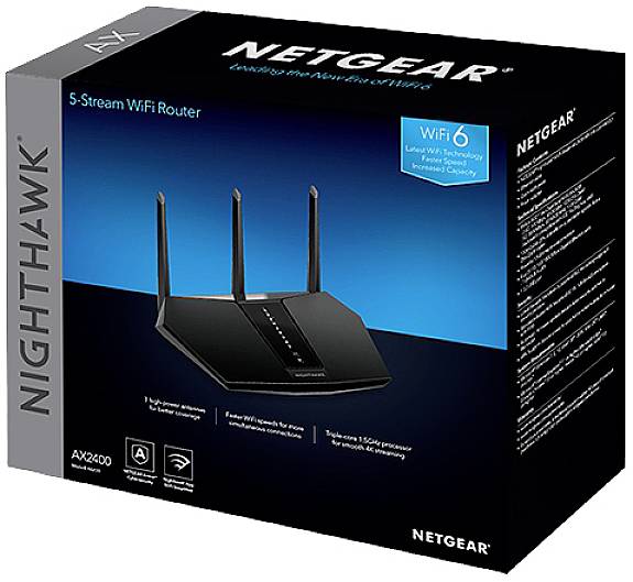 Netgear Nighthawk RAX30 - Wireless Router 4-Port-Switch