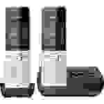 Gigaset COMFORT 500A duo DECT, GAP Téléphone sans fil babyphone, fonction mains libres, compatible avec les appareils auditifs