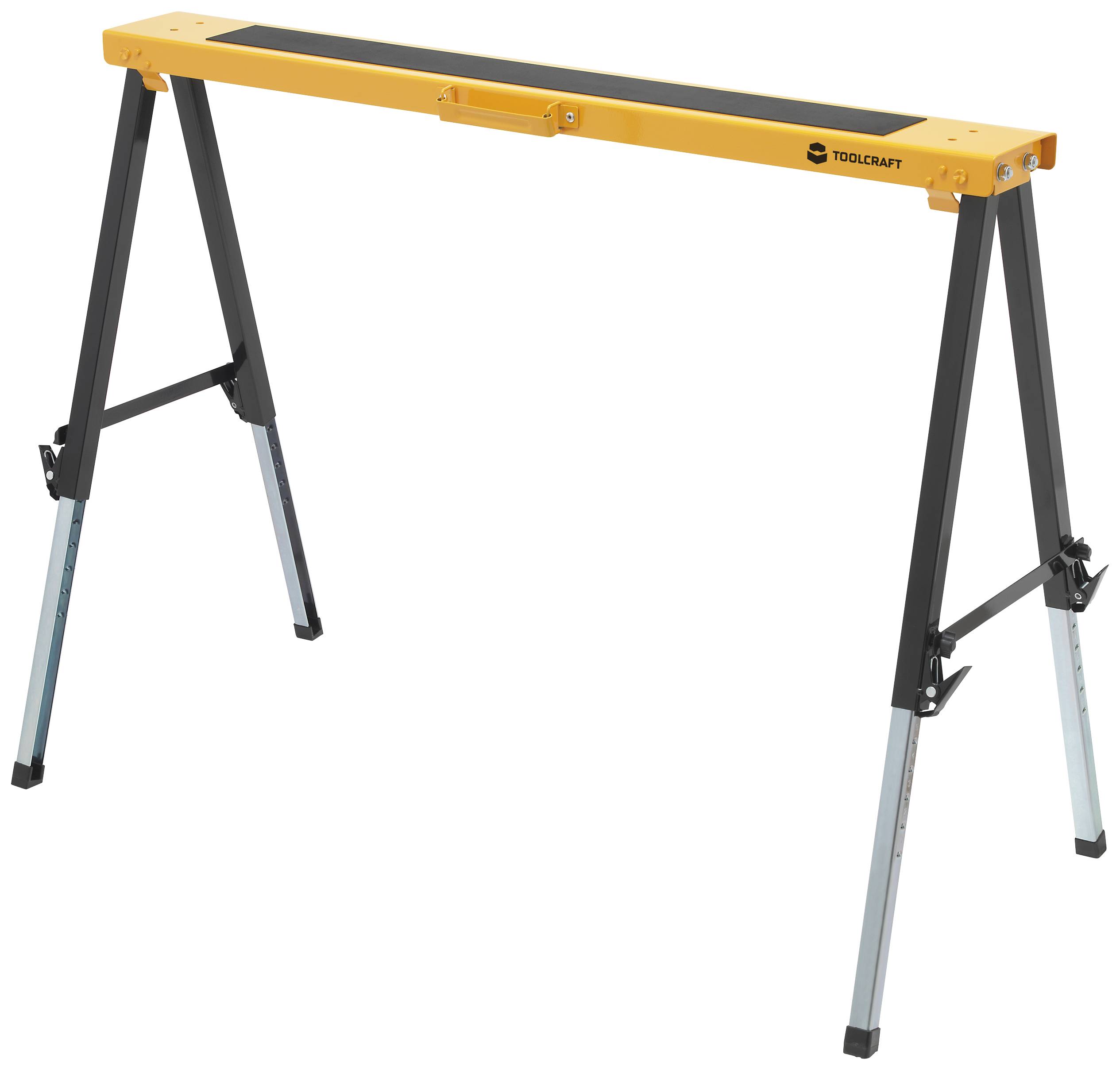 TOOLCRAFT TO-7726194 Stahl Sägebock höhenverstellbar 150kg (B x H x T) 500 x 645 x 995mm 7kg 1St.