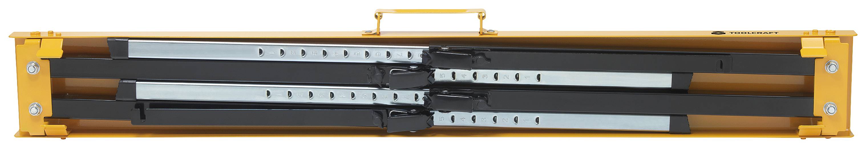 TOOLCRAFT TO-7726194 Stahl Sägebock höhenverstellbar 150kg (B x H x T) 500 x 645 x 995mm 7kg 1St.