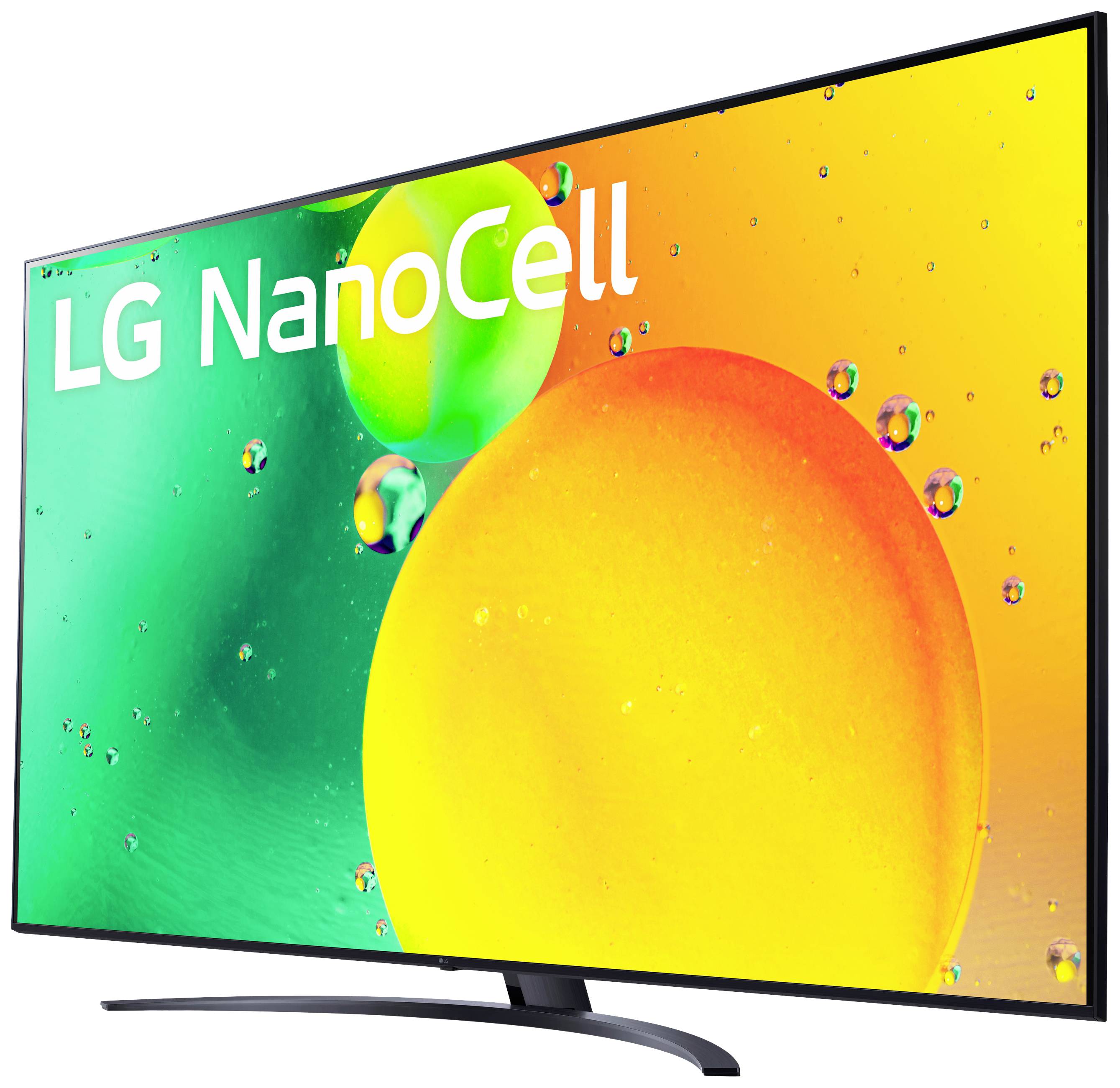 LG Electronics 75NANO769QA.AEUD LED-TV 189 cm 75 Zoll EEK G (A - G) DVB-T2, DVB-C, DVB-S2, UHD, Smart TV, WLAN, PVR ready, CI+ Schwarz
