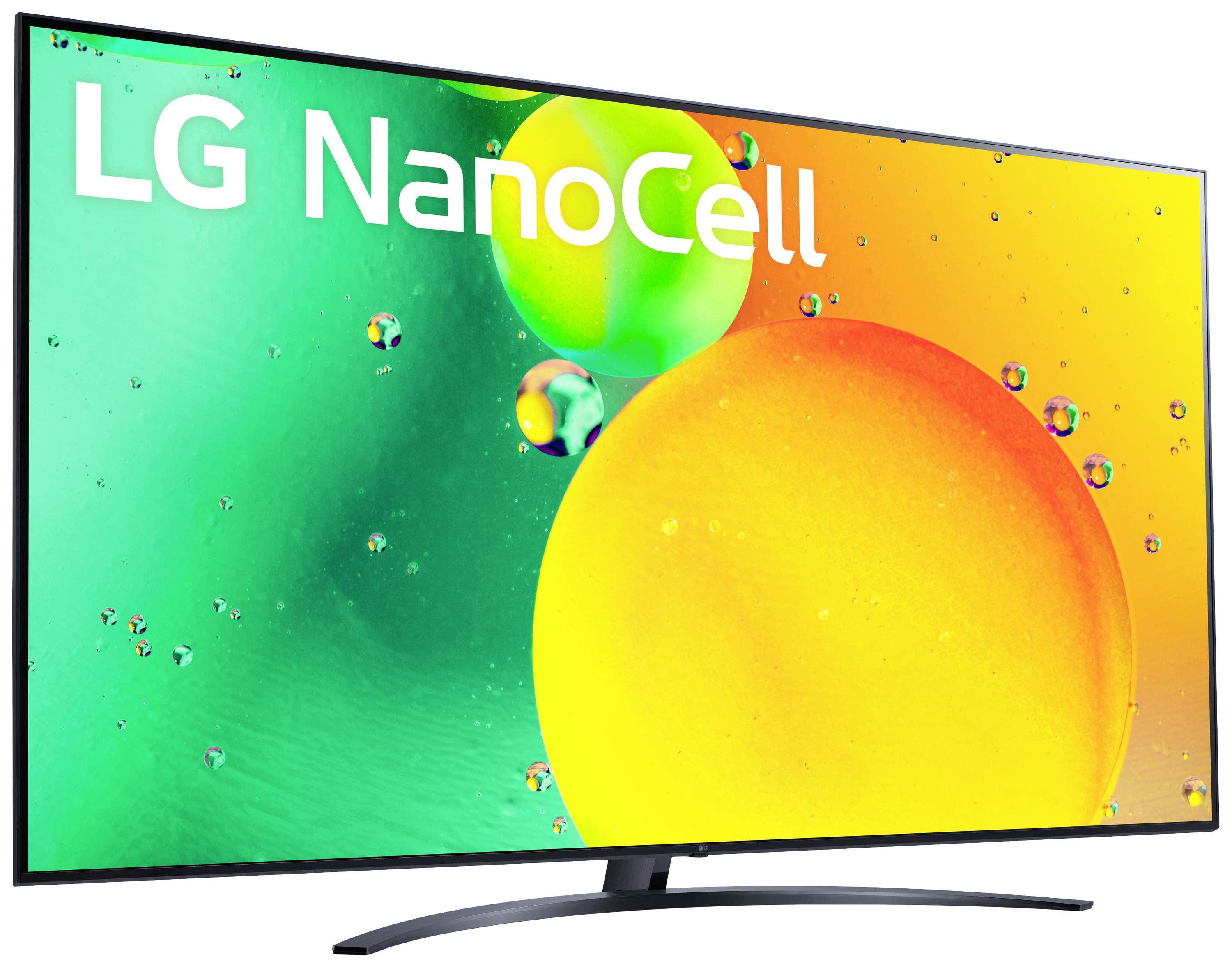 LG Electronics 75NANO769QA.AEUD LED-TV 189 cm 75 Zoll EEK G (A - G) DVB-T2, DVB-C, DVB-S2, UHD, Smart TV, WLAN, PVR ready, CI+ Schwarz