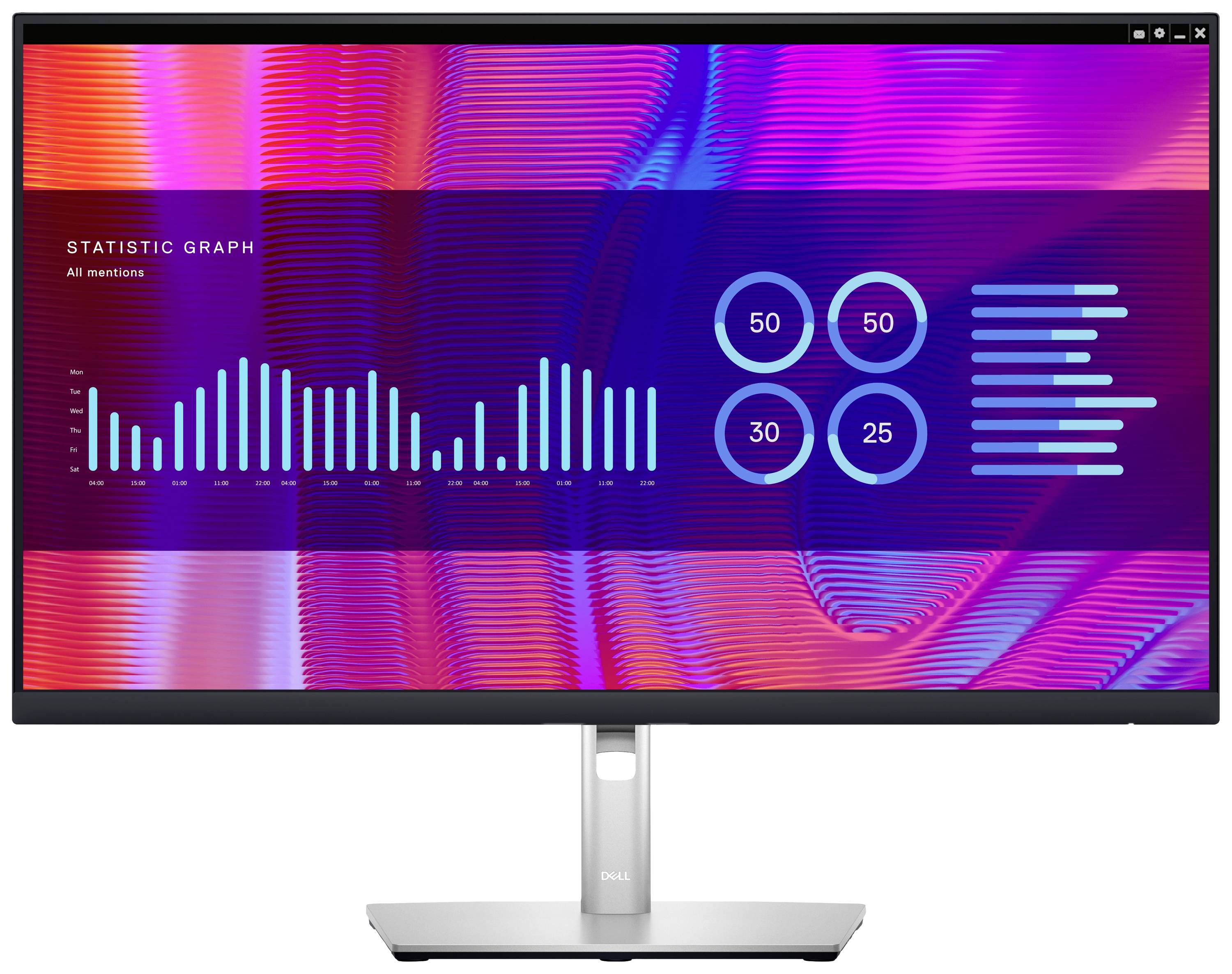 Dell P2723DE Professional LED-Monitor EEK F (A - G) 68.6 cm (27 Zoll) 2560 x 1440 Pixel 16:9 5 ms DisplayPort, HDMI®, USB-A (USB 3.2 Gen 1), USB-C®