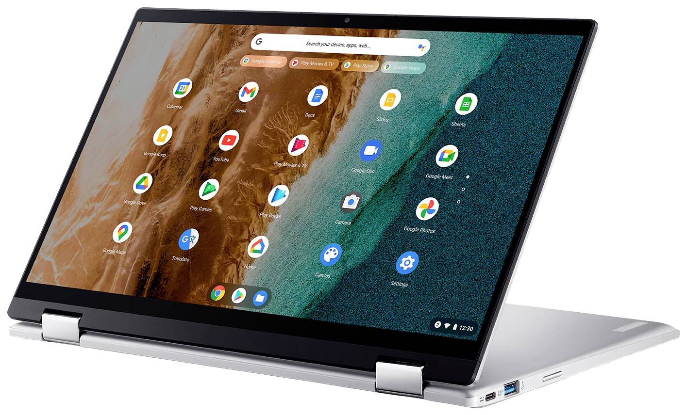 Acer 2-in-1 Notebook / Tablet Spin 514 CP514-2H-39T1 35.6cm (14 Zoll) Full HD Intel® Core™ i3 i3-1110G4 8GB RAM 128GB SSD Intel