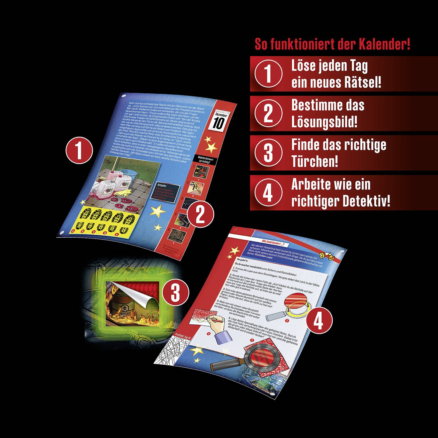 Kosmos Die drei ??? Die drei ??? Adventskalender Die drei ??? Adventskalender Altersklasse ab 8 Jahre