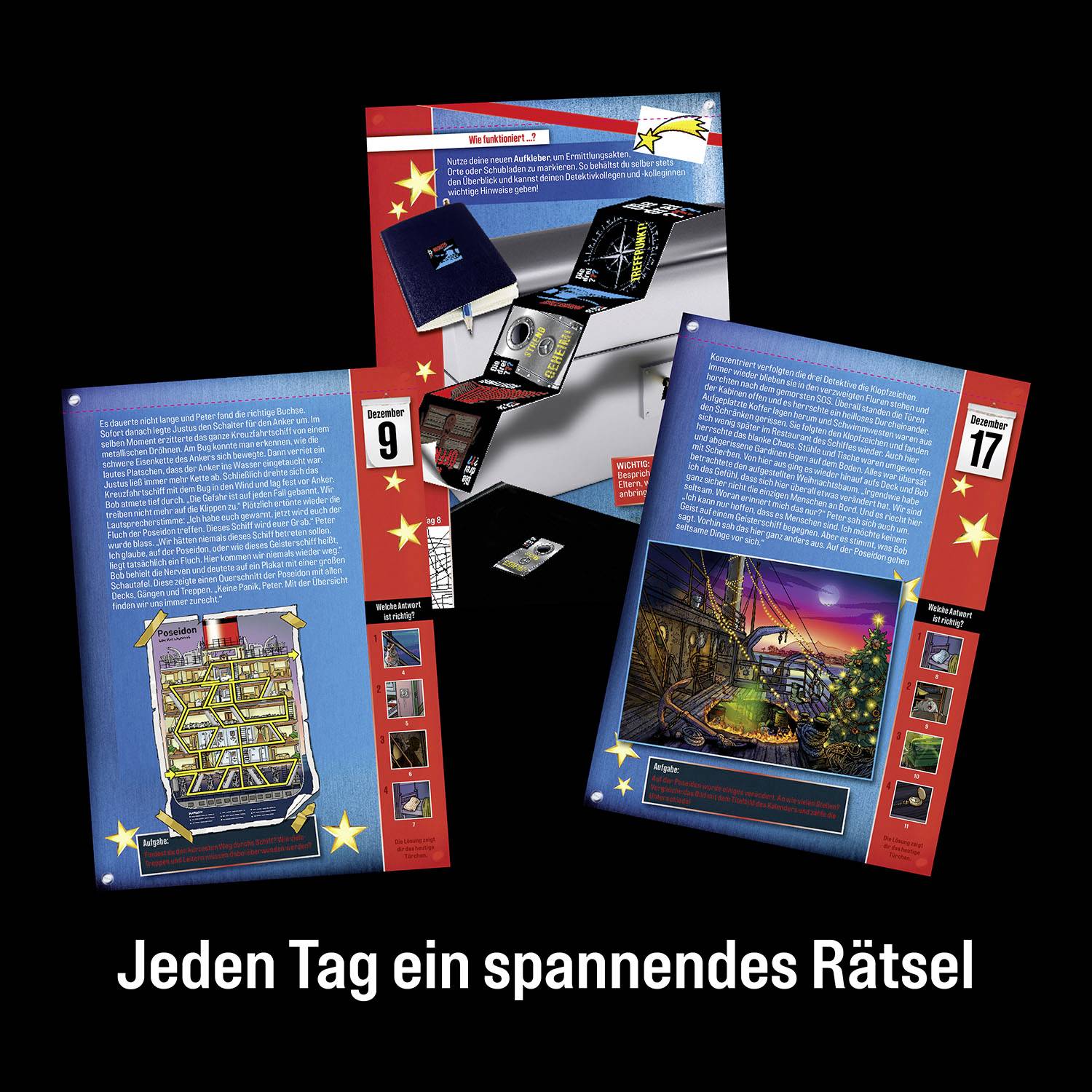 Kosmos Die drei ??? Die drei ??? Adventskalender Die drei ??? Adventskalender Altersklasse ab 8 Jahre