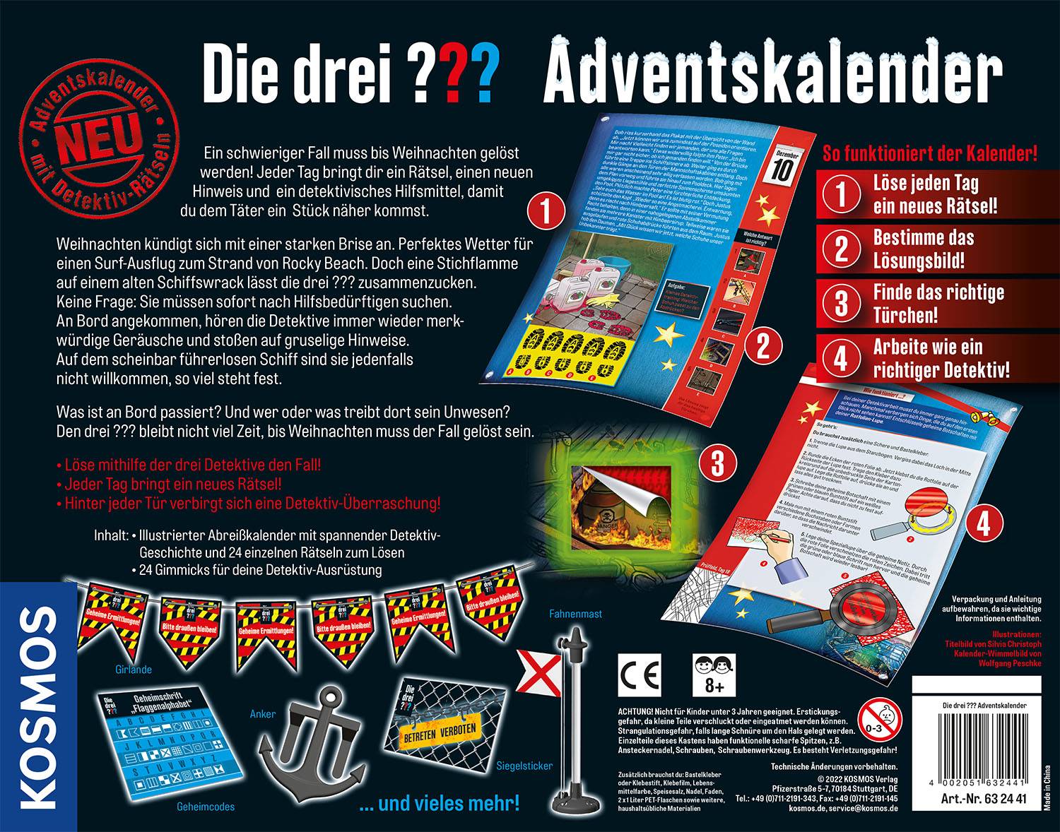 Kosmos Die drei ??? Die drei ??? Adventskalender Die drei ??? Adventskalender