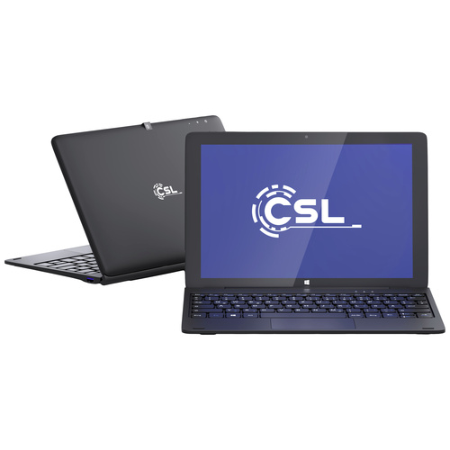 CSL Computer Panther Tab HD WiFi 256 GB Schwarz Windows®-Tablet / 2-in-1 25.7 cm (10.1 Zoll) 1.10 G