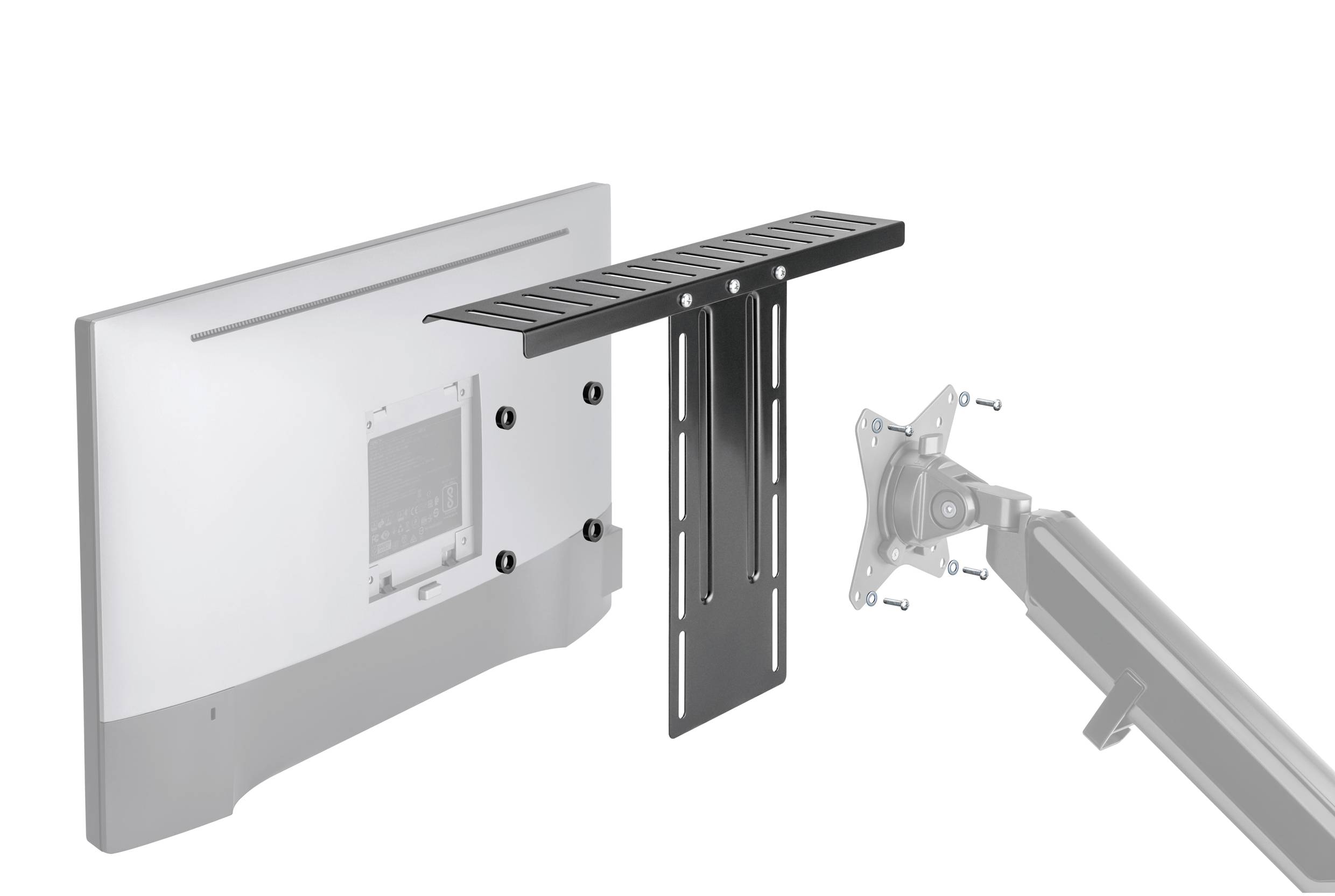 SpeaKa Professional Geräte-Halterung VESA-kompatibel Passend für Serie (Halter): Universal Schwarz