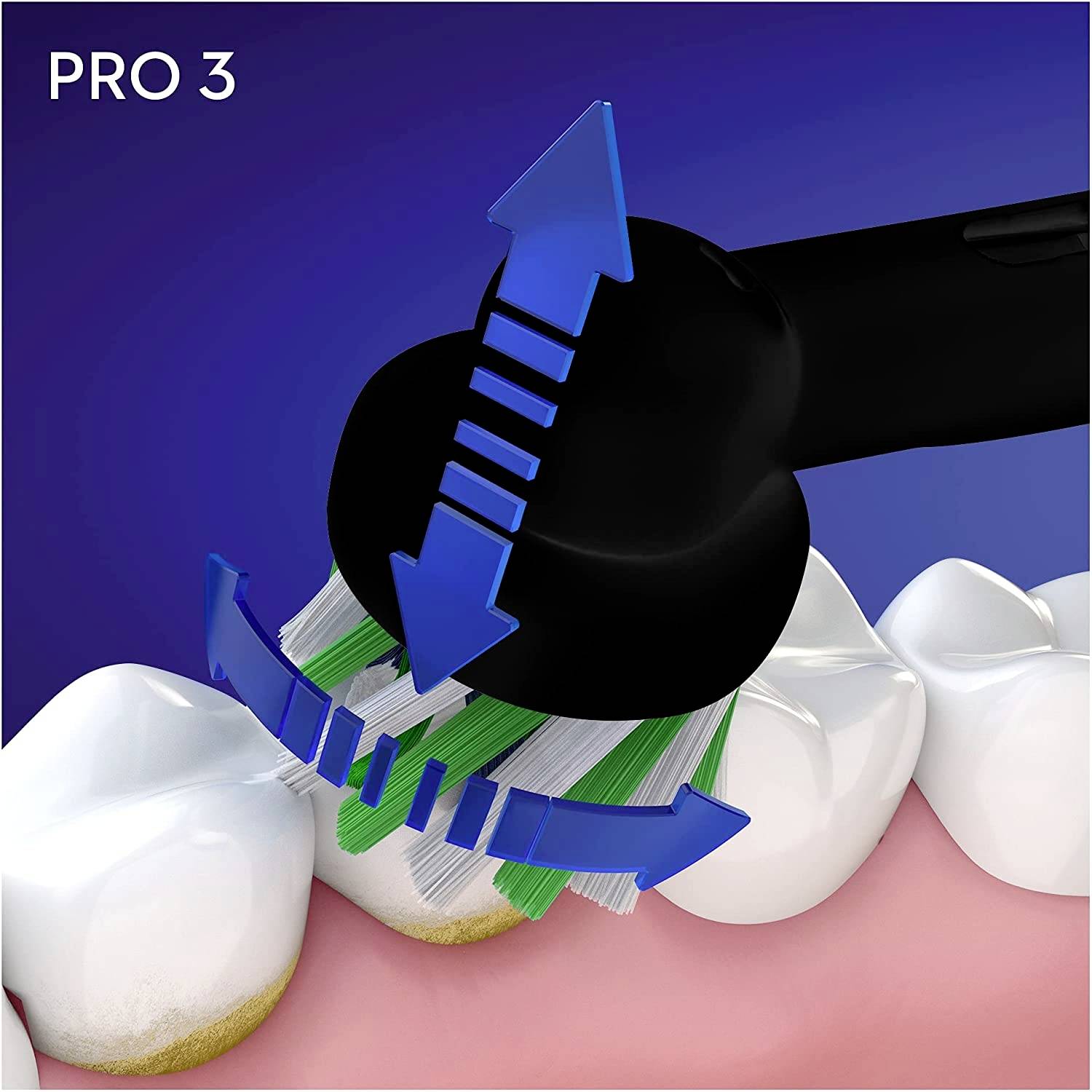 Oral-B Pro 3 3900 3900 Elektrische Zahnbürste Rotierend/Oszilierend/Pulsieren Schwarz