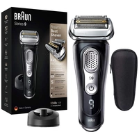 Braun Series 9 9340s 9340s Folienrasierer Schwarz, Silber Braun Series 9 9340s 9340s Folienrasierer Schwarz, Silber