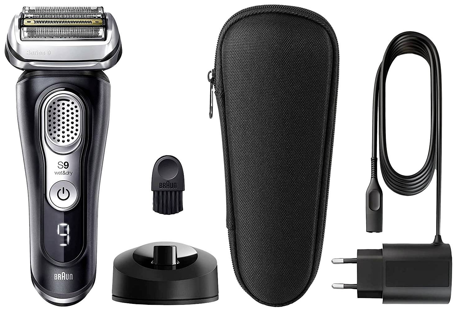 Braun Series 9 9340s 9340s Folienrasierer Schwarz, Silber