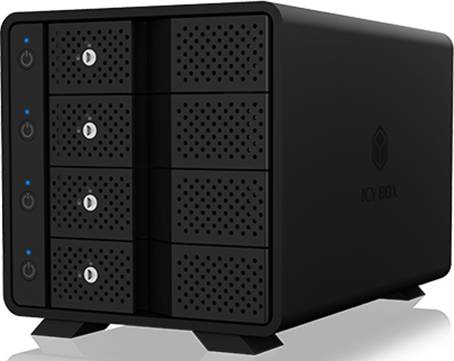 ICY BOX 60916 8.9 cm (3.5 Zoll) Festplattengehäuse 3.5 Zoll USB-C®, USB-A (USB 3.2 Gen 2)