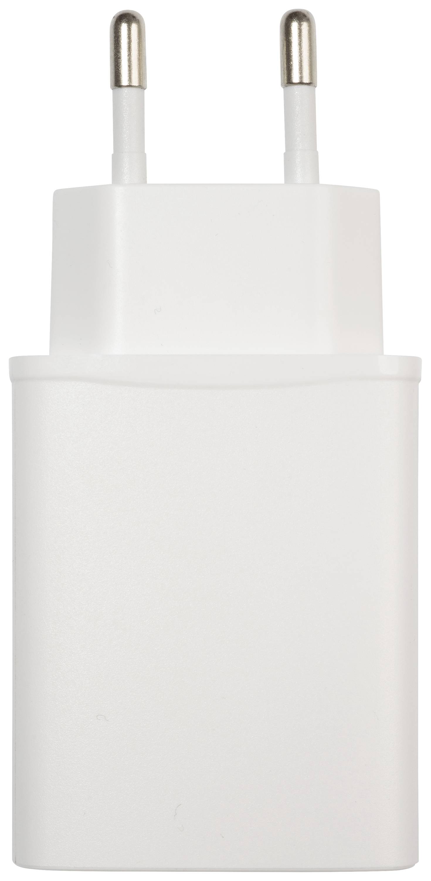 Vivanco TCVVDUALUSB20W USB Ladegerät 20W 1x USB-A, 1x USB-C® USB PD Weiß Schnellladegerät