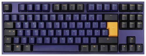 Ducky ONE 2 TKL Horizon PBT USB Gaming-Tastatur, Tastatur Deutsch, QWERTZ Schwarz