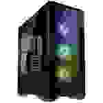 Lian Li LANCOOL II Mesh C RGB Midi-Tower PC-Gehäuse, Gaming-Gehäuse Schwarz 3 Vorinstallierte LED L