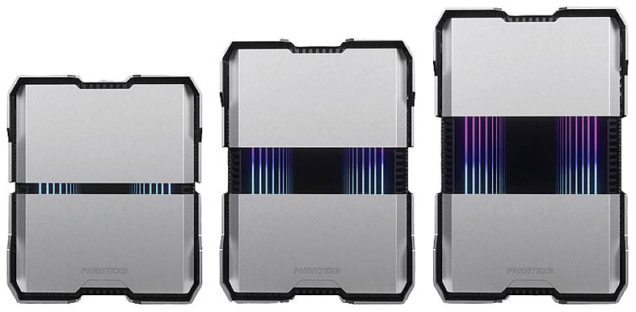 Phanteks PHANTEKS Evolv Shift XT iTX-Case, ARGB, Tempered Glass - silber Mini-Tower PC-Gehäuse, Gaming-Gehäuse Silber