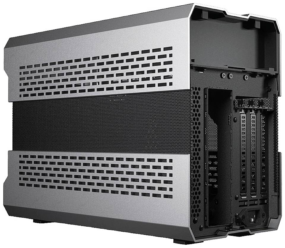 Phanteks Evolv Shift XT iTX-Case, ARGB, Tempered Glass - silber Mini-Tower PC-Gehäuse, Gaming-Gehäuse Silber