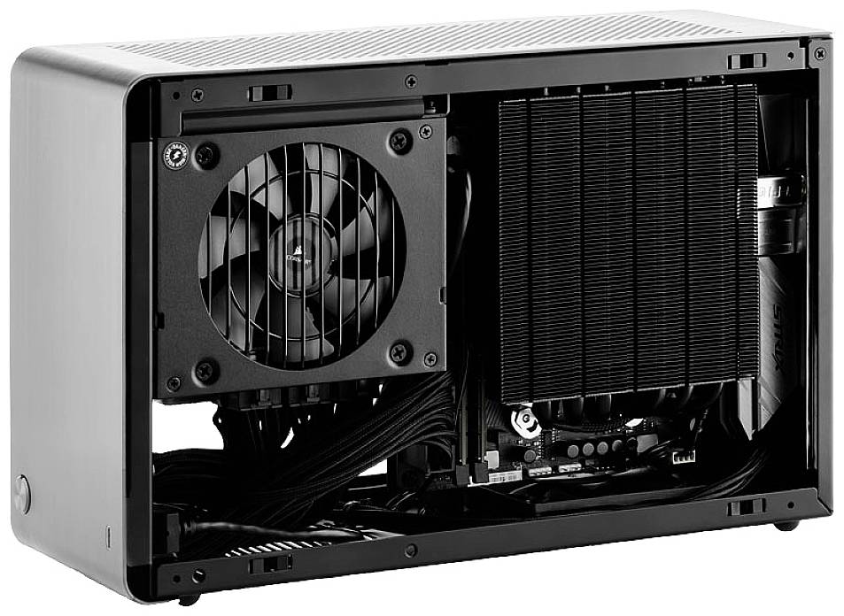 DAN Cases A4-SFX V4.1 Mini-Tower PC-Gehäuse Schwarz