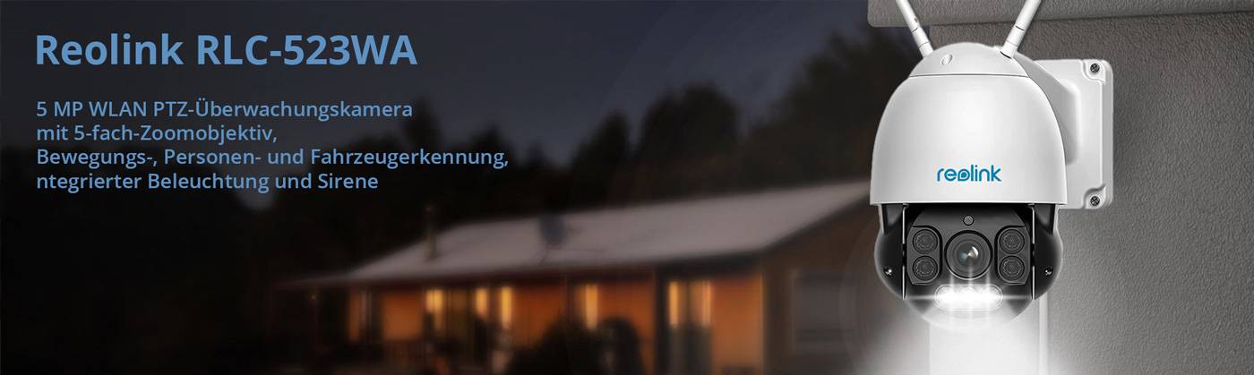 Reolink RLC-523WA rl523w WLAN IP Überwachungskamera 2560 x 1920 Pixel