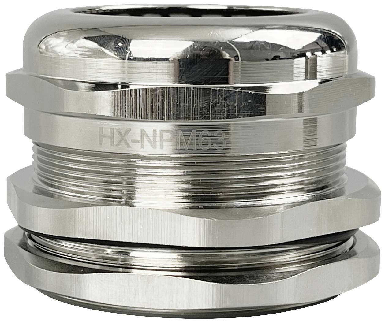 TRU COMPONENTS TC-10302860 Kabelverschraubung M63 Messing (vernickelt) Metall 1 St.