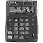 Maul MC 8 Calculatrice de bureau noir Ecran: 8 à pile(s), solaire