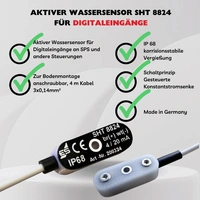 Schabus 200324 SHT 8824 Aktiver Wasser-Sensor für Digitaleingänge Schabus 200324 SHT 8824 Aktiver Wasser-Sensor für Digitaleingänge