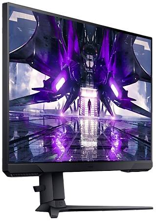Samsung Odyssey G3 S27AG322NU LED-Monitor EEK E (A - G) 68.6 cm (27 Zoll) 1920 x 1080 Pixel 16:9 1 ms HDMI®, DisplayPort, Kopfhörer (3.5 mm Klinke)