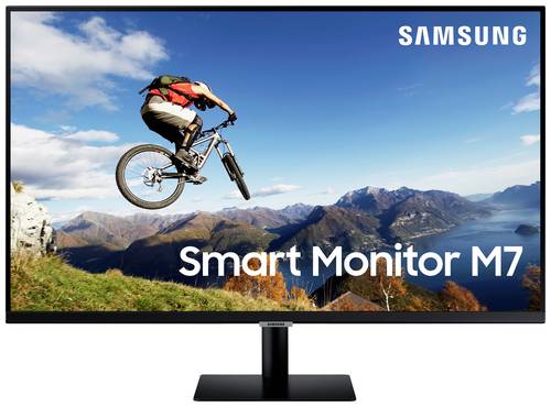 Samsung S32AM702UR SmartMonitor LED Monitor 81.3 cm (32 Zoll) EEK G (A G) 3840 x 2160 Pixel UHD, 4  - Onlineshop Voelkner