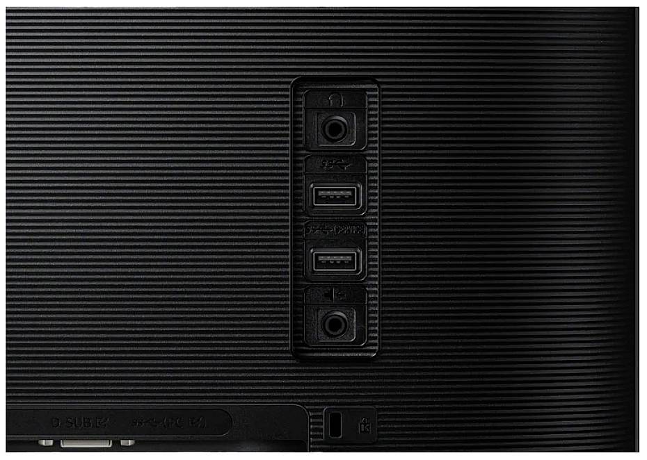 Samsung S24A400VEU Business LED-Monitor EEK E (A - G) 61 cm (24 Zoll) 1920 x 1080 Pixel 16:9 5 ms HDMI®, VGA, DisplayPort, USB-A (USB 3.2 Gen 1), Ko