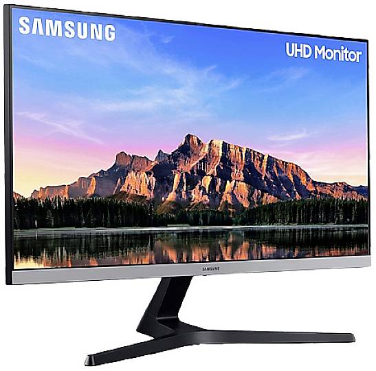 Samsung U28R552UQR LED-Monitor EEK G (A - G) 71.1 cm (28 Zoll) 3840 x 2160 Pixel 16:9 4 ms HDMI®, DisplayPort, Kopfhörer (3.5 mm Klinke) IPS LED