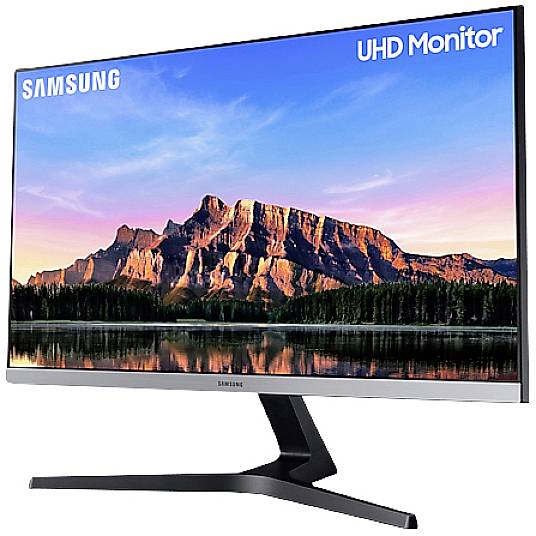 Samsung U28R552UQR LED-Monitor EEK G (A - G) 71.1 cm (28 Zoll) 3840 x 2160 Pixel 16:9 4 ms HDMI®, DisplayPort, Kopfhörer (3.5 mm Klinke) IPS LED