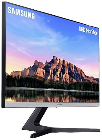 Samsung U28R552UQR LED-Monitor EEK G (A - G) 71.1 cm (28 Zoll) 3840 x 2160 Pixel 16:9 4 ms HDMI®, DisplayPort, Kopfhörer (3.5 mm Klinke) IPS LED