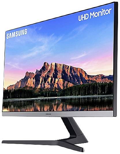 Samsung U28R552UQR LED-Monitor EEK G (A - G) 71.1 cm (28 Zoll) 3840 x 2160 Pixel 16:9 4 ms HDMI®, DisplayPort, Kopfhörer (3.5 mm Klinke) IPS LED