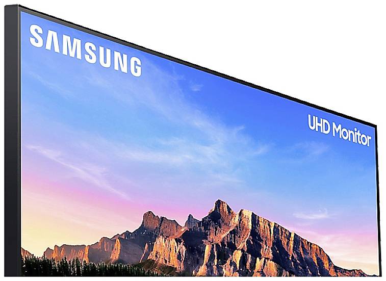 Samsung U28R552UQR LED-Monitor EEK G (A - G) 71.1 cm (28 Zoll) 3840 x 2160 Pixel 16:9 4 ms HDMI®, DisplayPort, Kopfhörer (3.5 mm Klinke) IPS LED