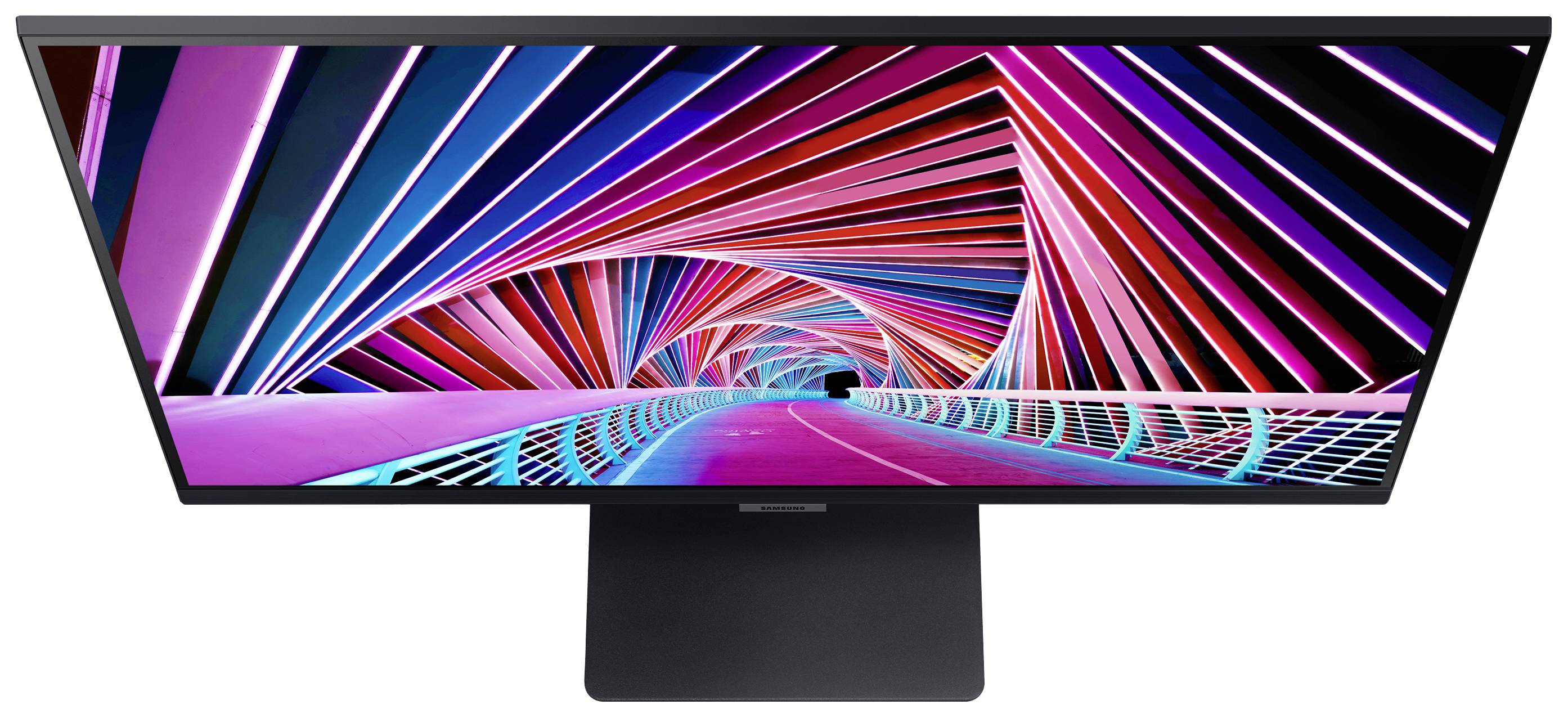 Samsung S27A706NWU LED-Monitor EEK G (A - G) 68.6 cm (27 Zoll) 3840 x 2160 Pixel 16:9 5 ms HDMI®, DisplayPort, Kopfhörer (3.5 mm Klinke) IPS LED