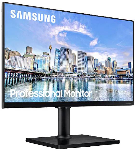 Samsung F27T450FZU Business LED-Monitor EEK D (A - G) 68.6cm (27 Zoll) 1920 x 1080 Pixel 16:9 5 ms HDMI®, DisplayPort, USB-A