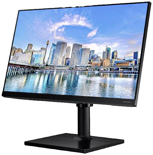 Samsung F27T450FZU Business LED-Monitor EEK D (A - G) 68.6 cm (27 Zoll) 1920 x 1080 Pixel 16:9 5 ms HDMI®, DisplayPort, USB-A (USB 2.0), Kopfhörer