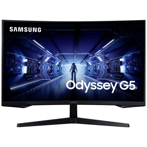 Samsung C32G53TQWR Gaming LED-Monitor EEK G (A - G) 81.3cm (32 Zoll) 2560 x 1440 Pixel 16:9 1 ms HDMI®, DisplayPort, Kopfhörer