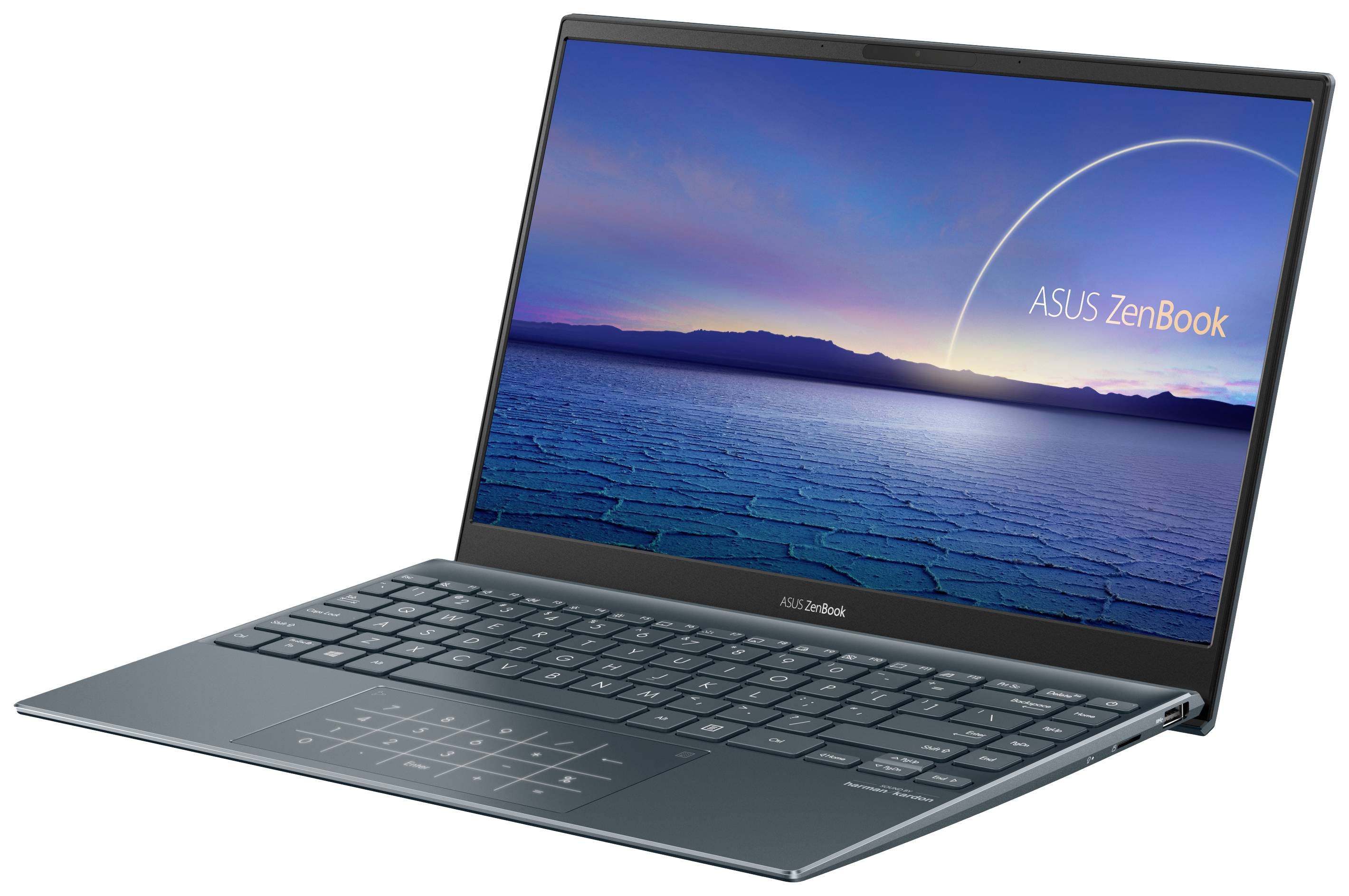Asus Notebook Zenbook 13 OLED UM325UAZ-KG001R 33.8 cm (13.3 Zoll) Full HD AMD Ryzen 5 5500U 16 GB RAM 512 GB SSD AMD Radeon Graphics Win 10 Pro Sil