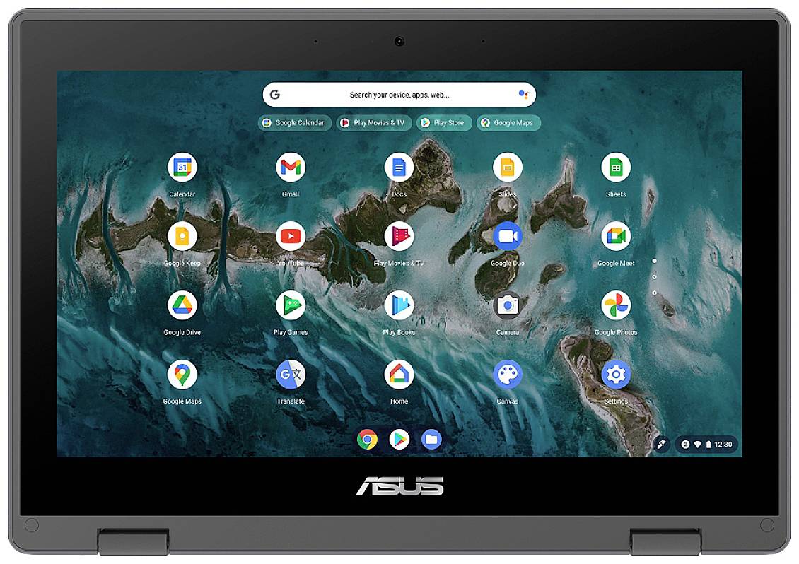 Asus 2-in-1 Chromebook / Tablet Flip CR1 CR1100FKA-BP0023 29.5 cm (11.6 Zoll)  HD Intel® Celeron® N4500 4 GB RAM 64 GB eMMC  Intel UHD Graphics  Chr